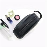 Simple Private Label Personality Large Best Leather Cosmetic Make Up Bag